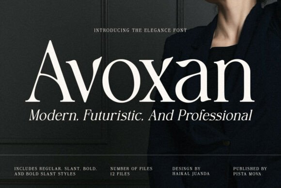 Avoxan Font: A Sophisticated Choice for Small Business Branding