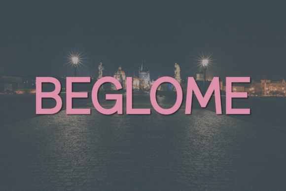 Beglome: A Modern Typeface for Editorial Elegance