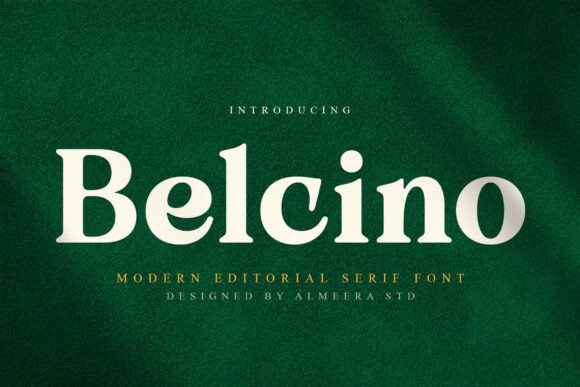 Belcino Font: A Modern Serif for Digital Design