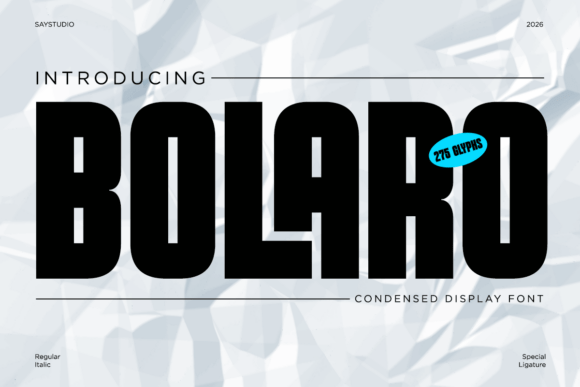 Bolaro Font: A Bold Choice for Modern Web Typography