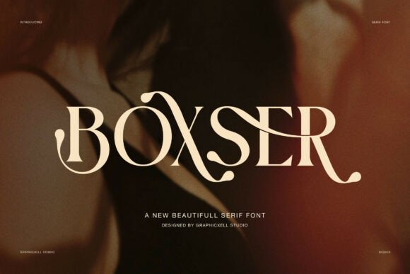 Boxser: A Refined Typeface for Digital Branding