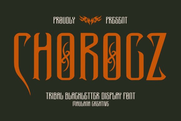 Chorocz: A Bold Typeface for Editorial Design