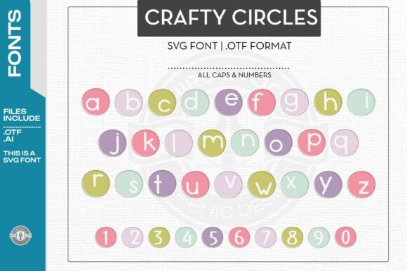 Crafty Circles Font: A Whimsical Typeface for Your Brand