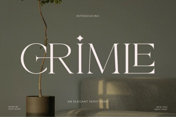 Crimle: The Serif Font That Elevates Your Campaign's Visual Identity