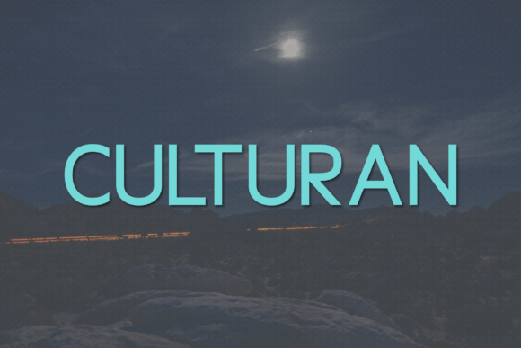 Culturan: A Modern Typeface for Editorial Elegance