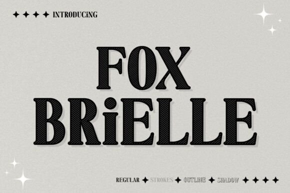 Fox Brielle: A Timeless Typeface for Editorial Excellence