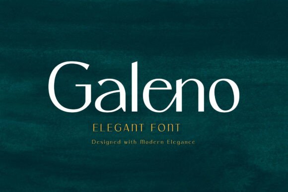 Galeno Font: A Modern Serif for Strong Branding