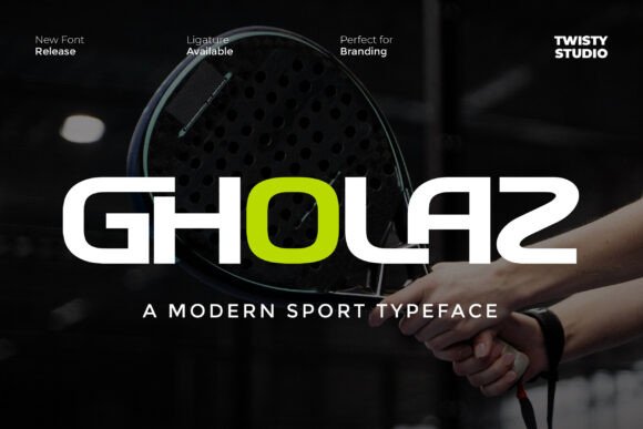 Gholaz Font: A Bold Choice for Digital Branding and Web Design