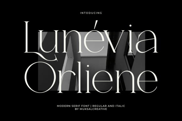 Lunévia Orliene: A Refined Typeface for Modern Web Design