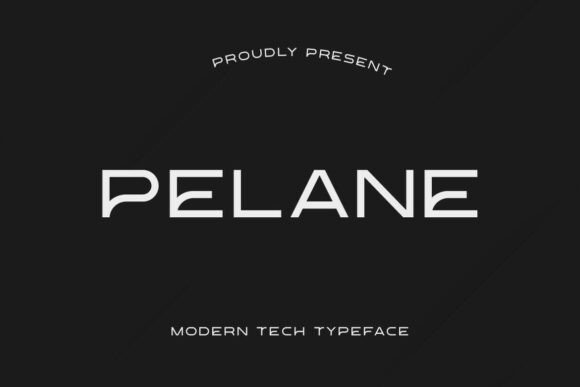 Pelane: A Modern Typeface for Digital Branding and Marketing