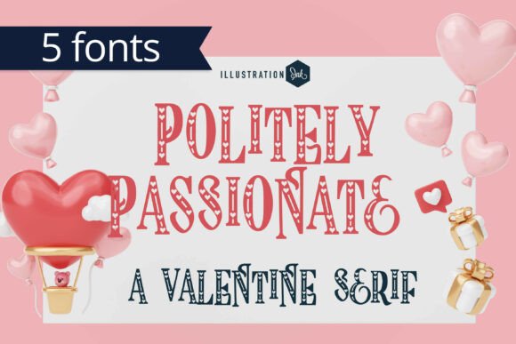 Politely Passionate: A Decorative Typeface for Bold Branding