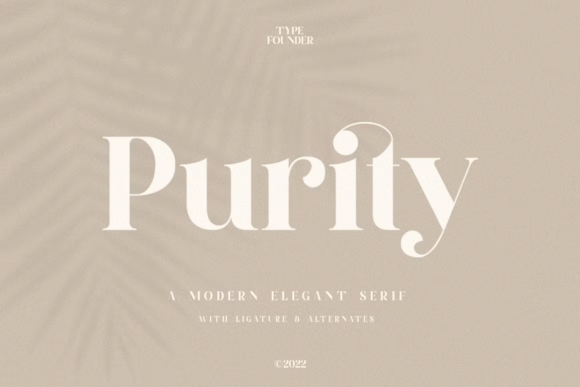 Purity Font: Elevate Your Brand’s Modern Typography Game