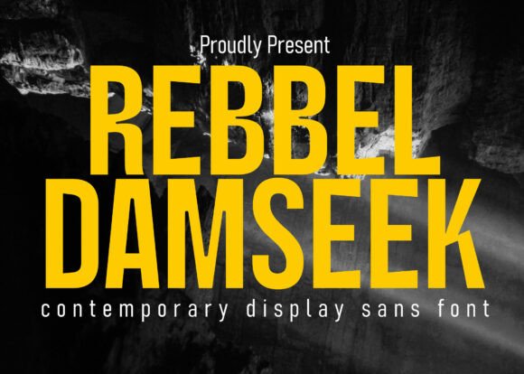 Rebbel Damseek Font Review: A Versatile Sans Serif for Modern Branding