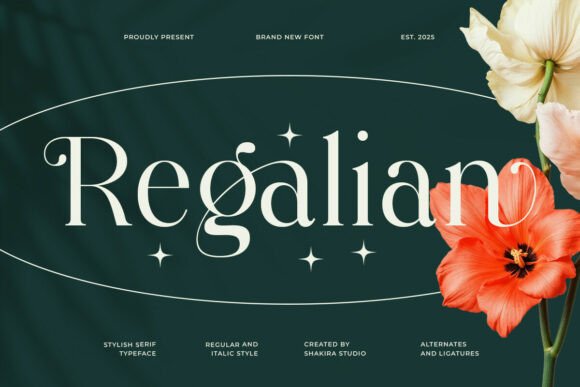 Regalian Font: A Modern Serif for Editorial Elegance