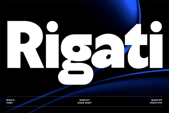 Rigati Font: A Modern Typeface for Professional Branding