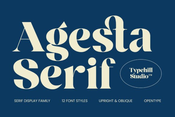 Testing Agesta Serif in a Real-World Branding Project