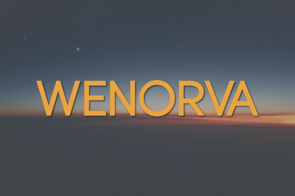 Wenorva Typeface: Elevating Campaigns with Modern Clarity