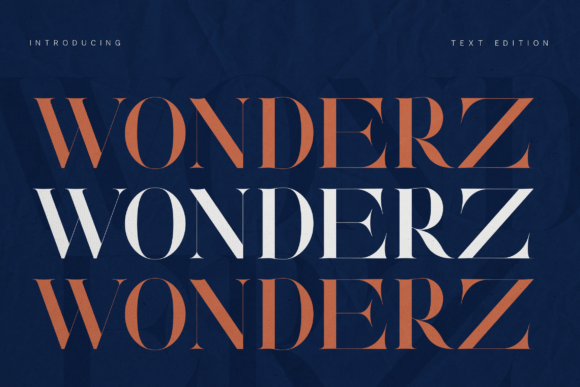 Wonderz Elite: A Premium Serif Font for Craft Creators